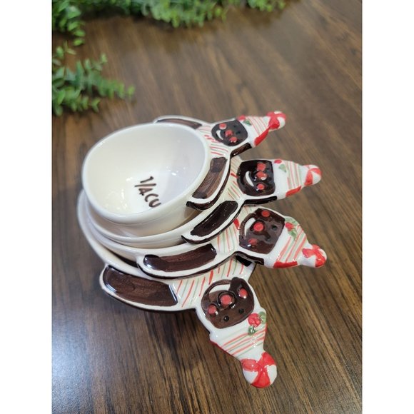 Tien Hsing Int'l Trading Co "Gingerbread Man" Measuring Cups - Picture 3 of 7